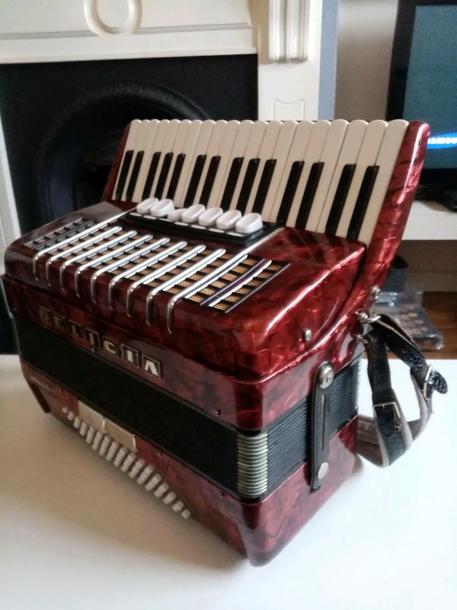 Delicia Arnaldo III 72 Bass Accordion - Image 4