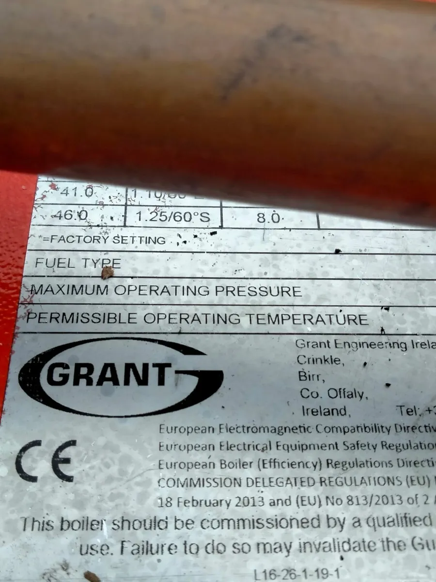 Grant condensing boiler - Image 4