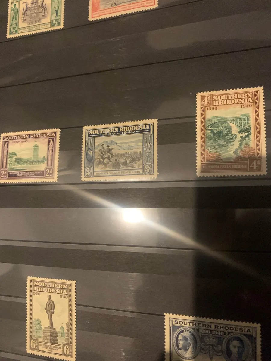 Stamp collection for sale - Image 1