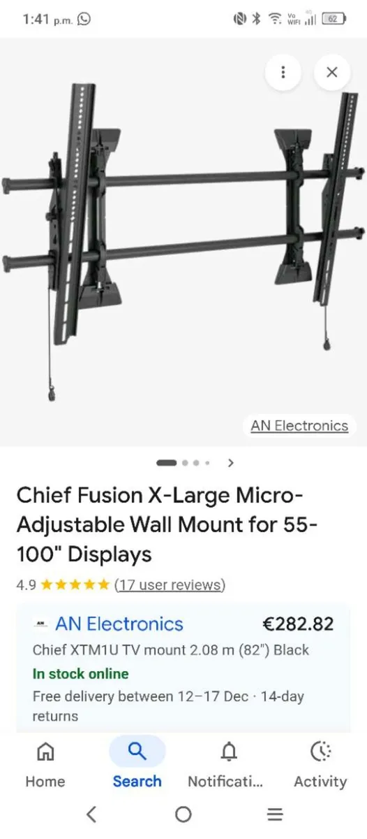 Chief fusion wall mount - Image 1