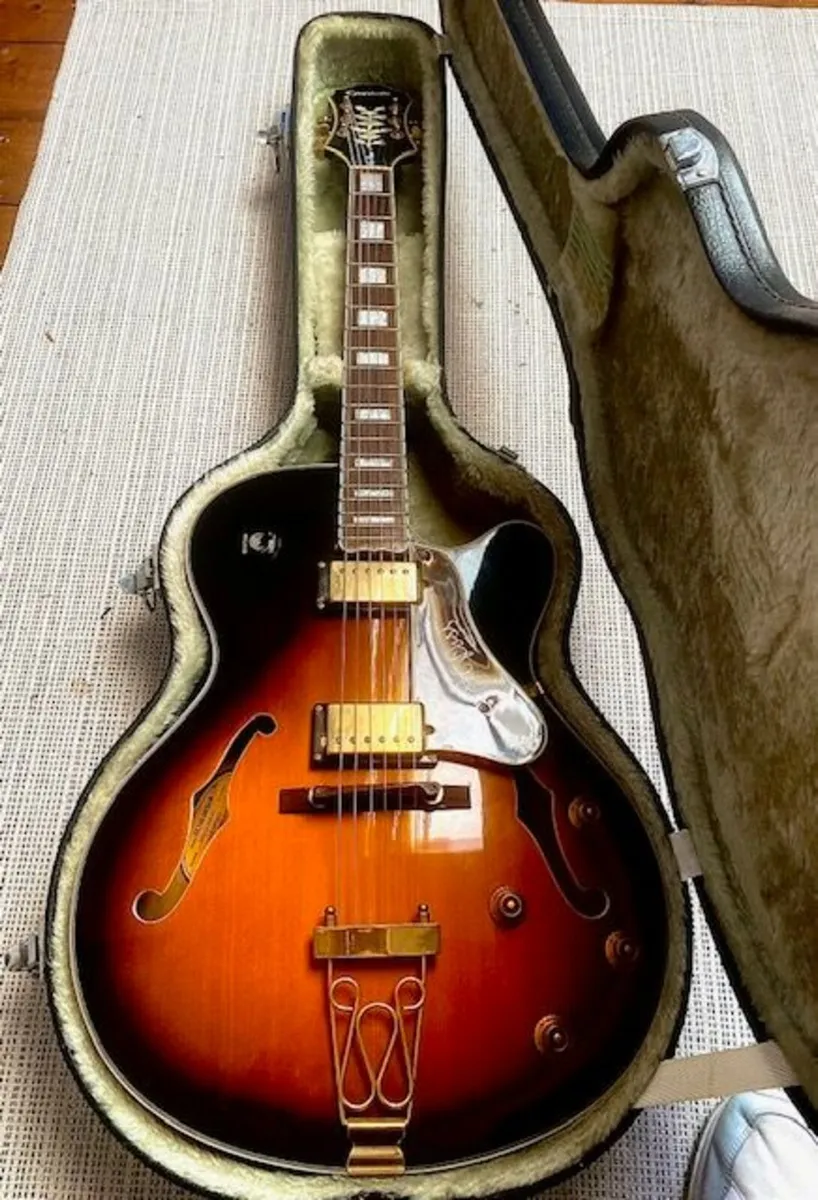 Mint Epiphone Joe Pass Emperor II & hard case - Image 1