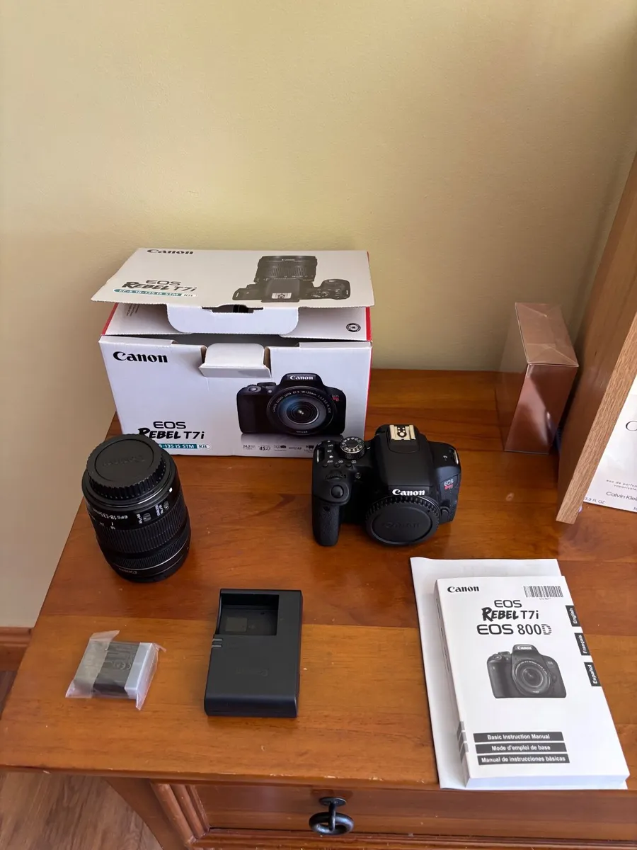 Canon Rebel Camera T7i. Brand New - Image 1