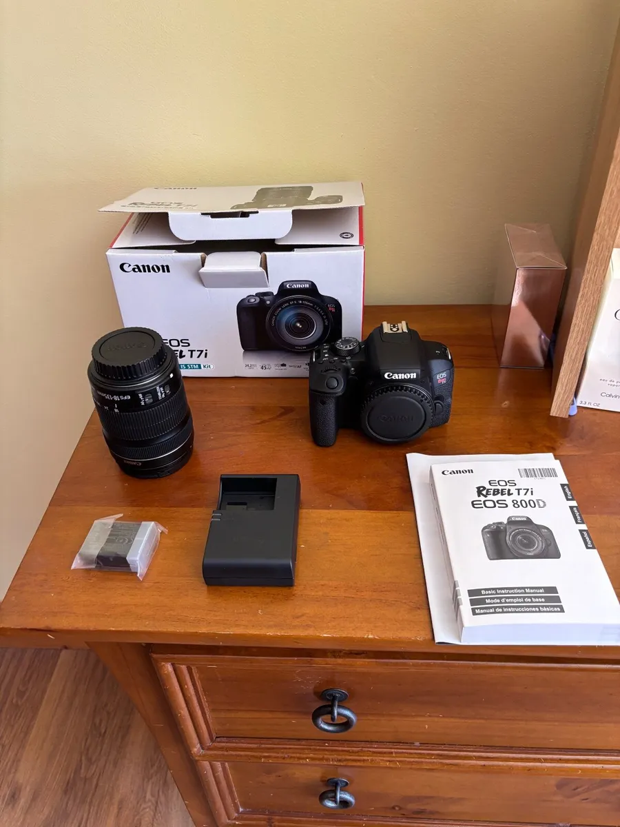 Canon Rebel Camera T7i. Brand New - Image 2