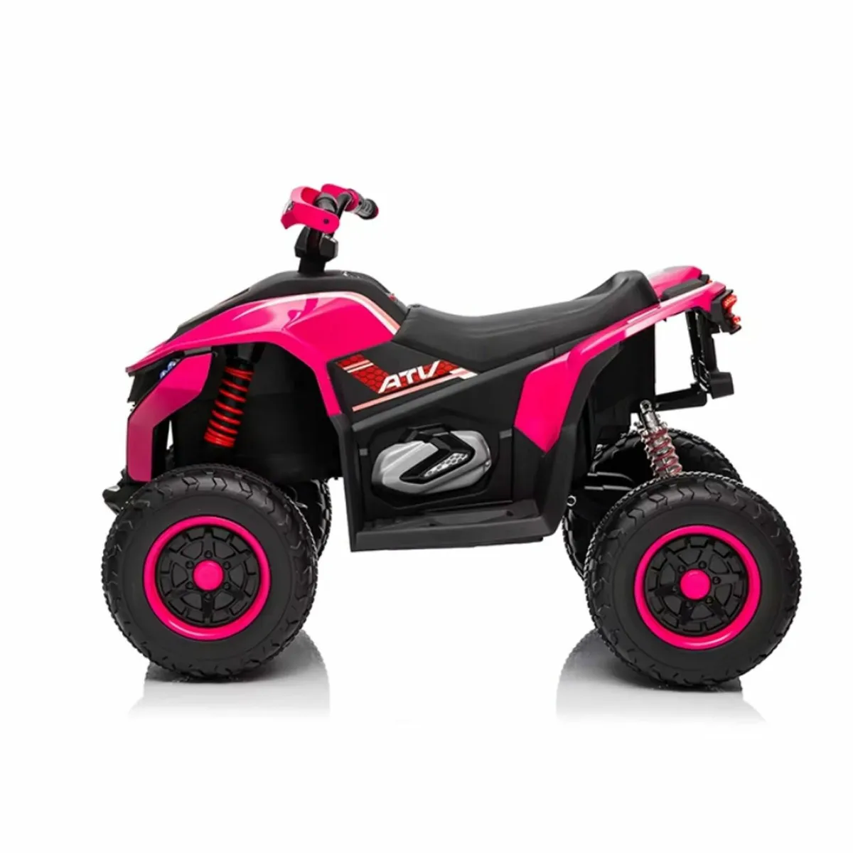 Pink Rechargeable 24V Battery Powered Quad Kids - Image 4