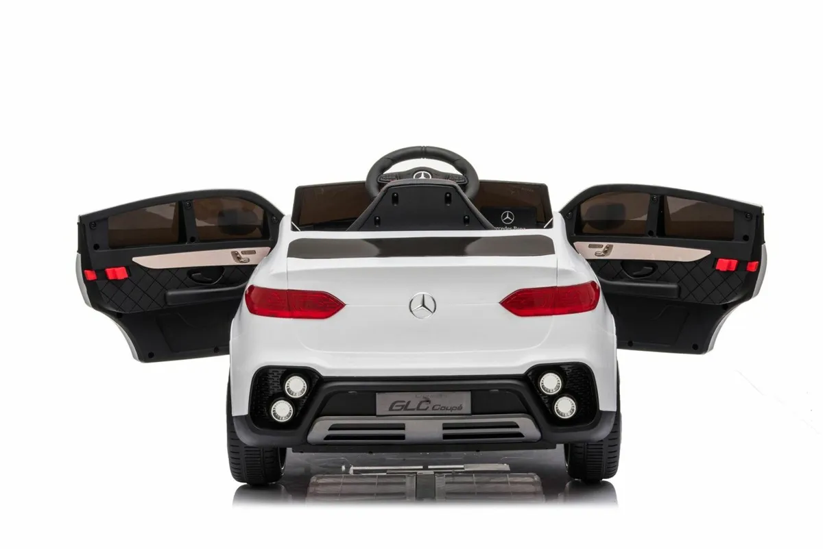 White Rechargeable 12V GLC COUPE Battery Powered - Image 2