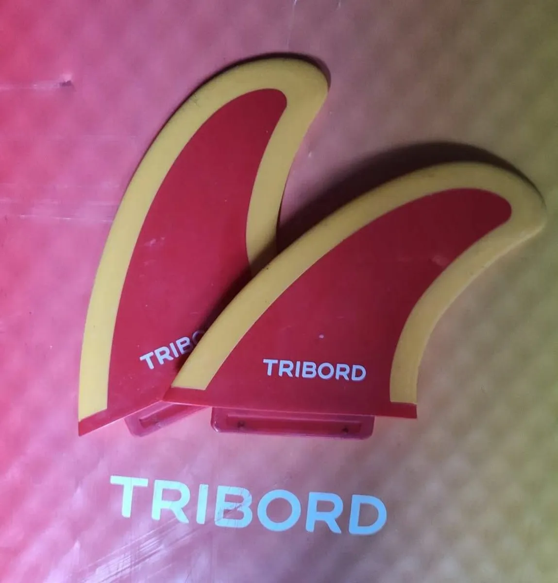 5'4 Tribord Softtop Surfboard. Including fins. - Image 2