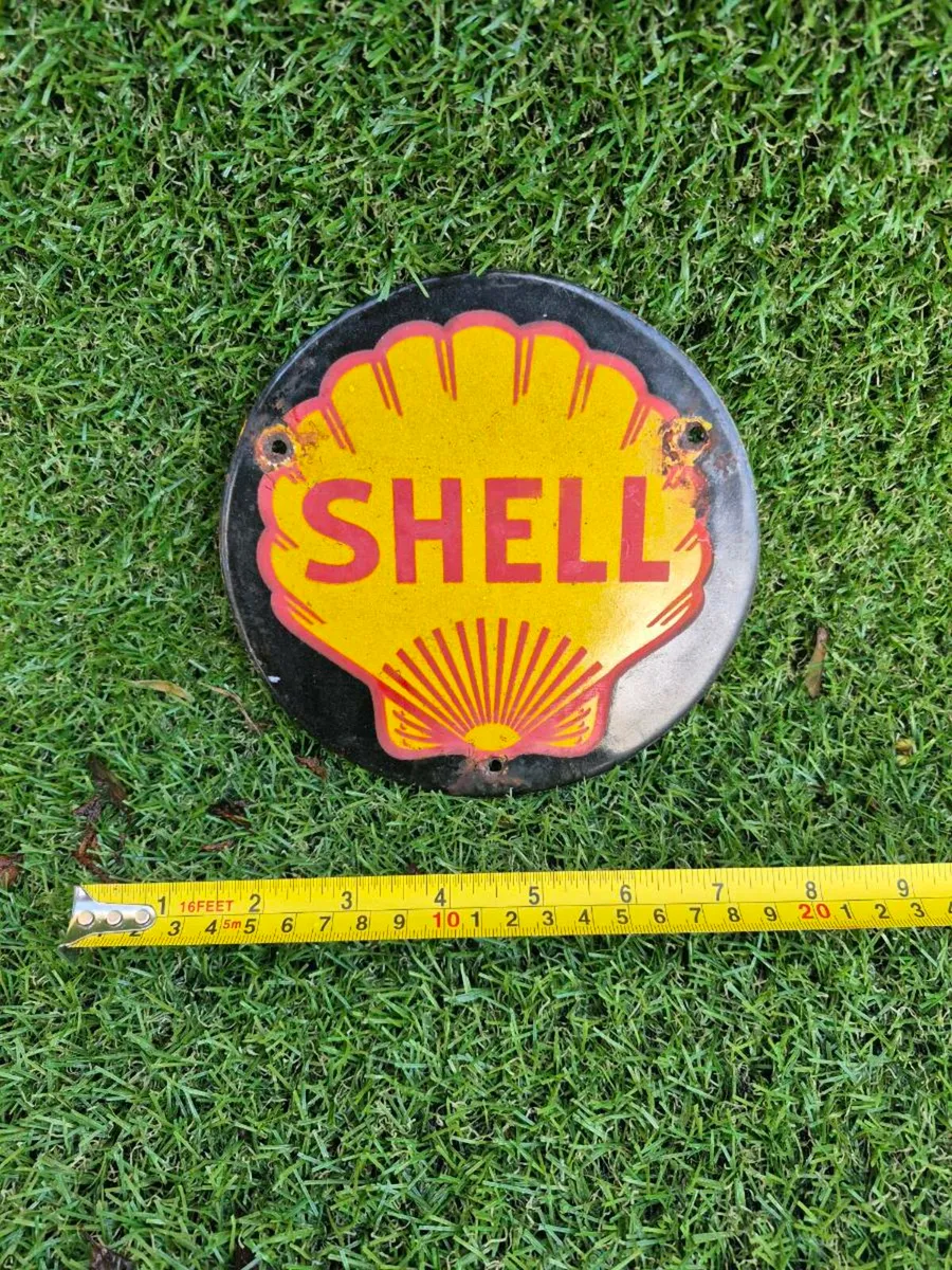 Enamel Shell sign - Image 1