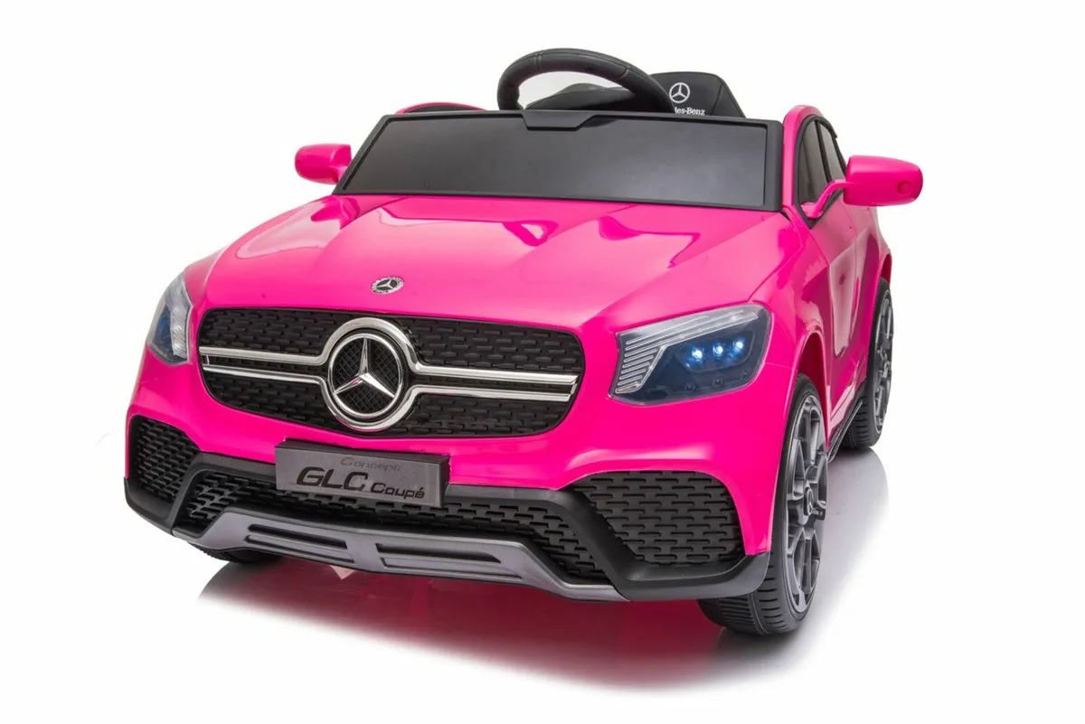Pink Rechargeable Licenced 12V GLC COUPE Battery - Image 1