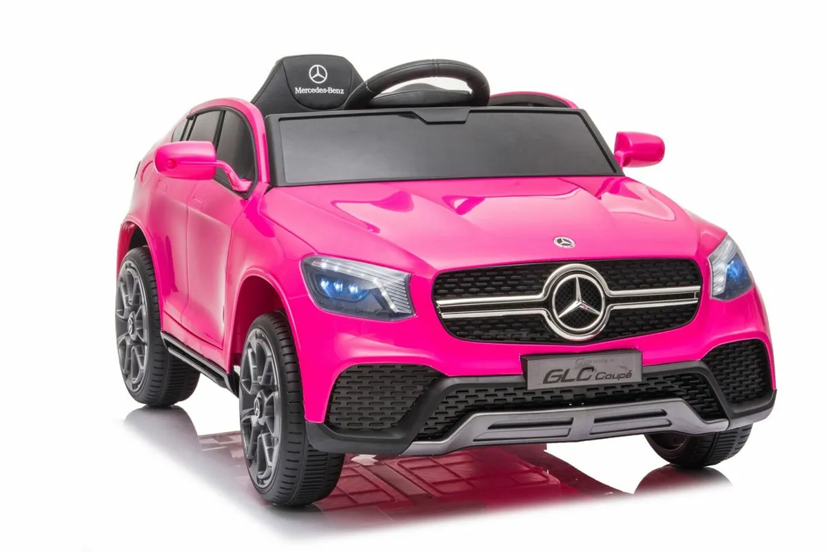 Pink Rechargeable Licenced 12V GLC COUPE Battery - Image 2