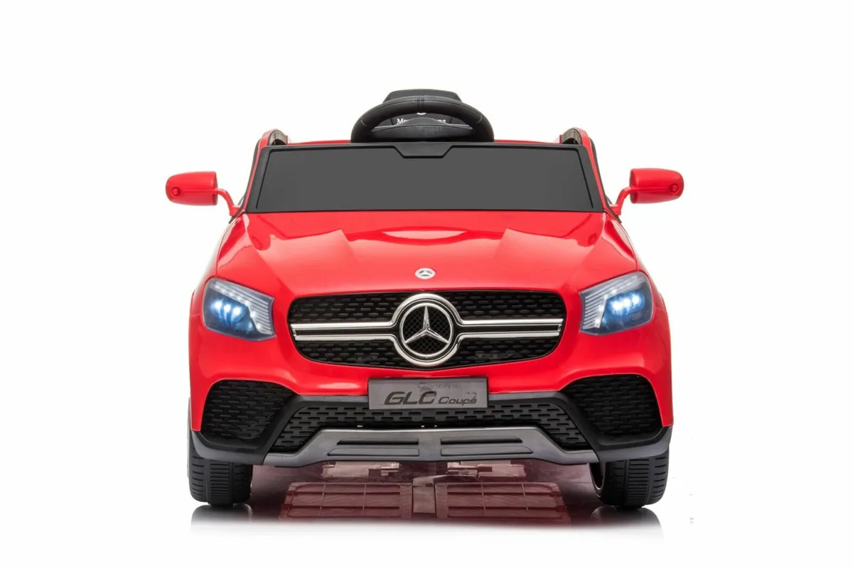 Red Rechargeable Licenced 12V GLC COUPE Battery - Image 1
