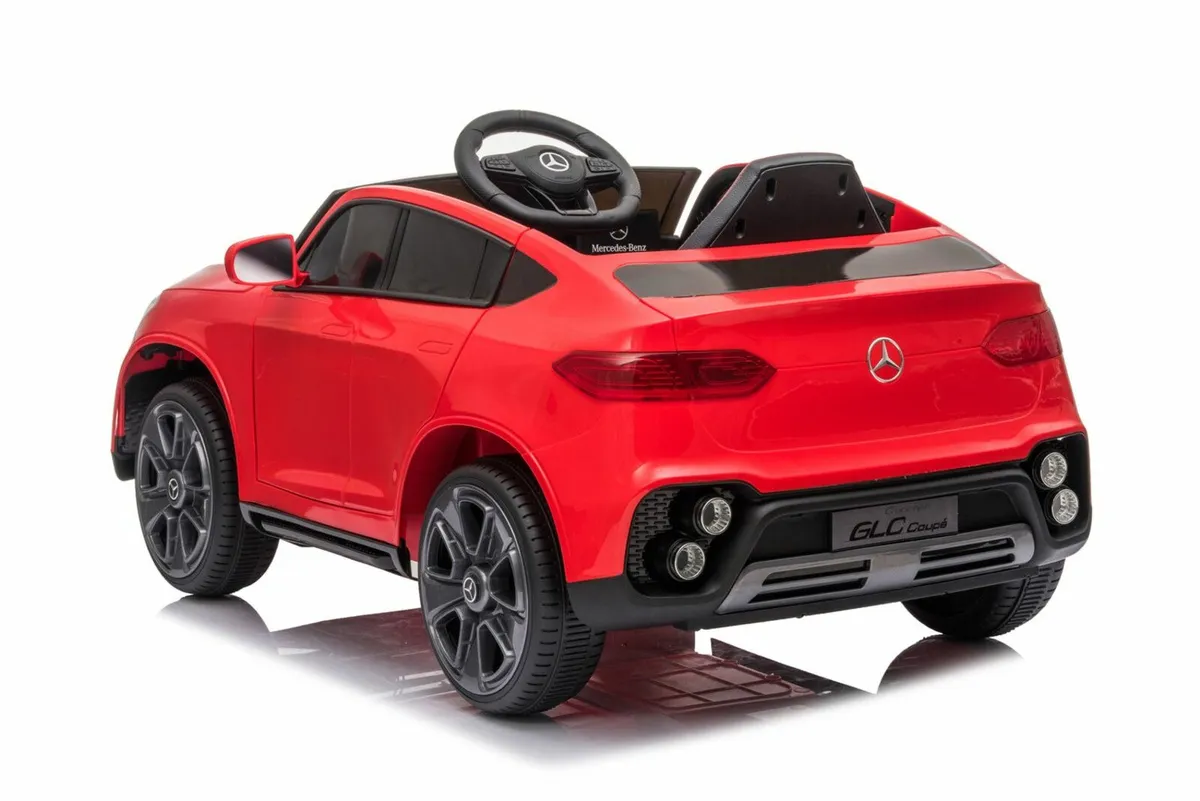 Red Rechargeable Licenced 12V GLC COUPE Battery - Image 4