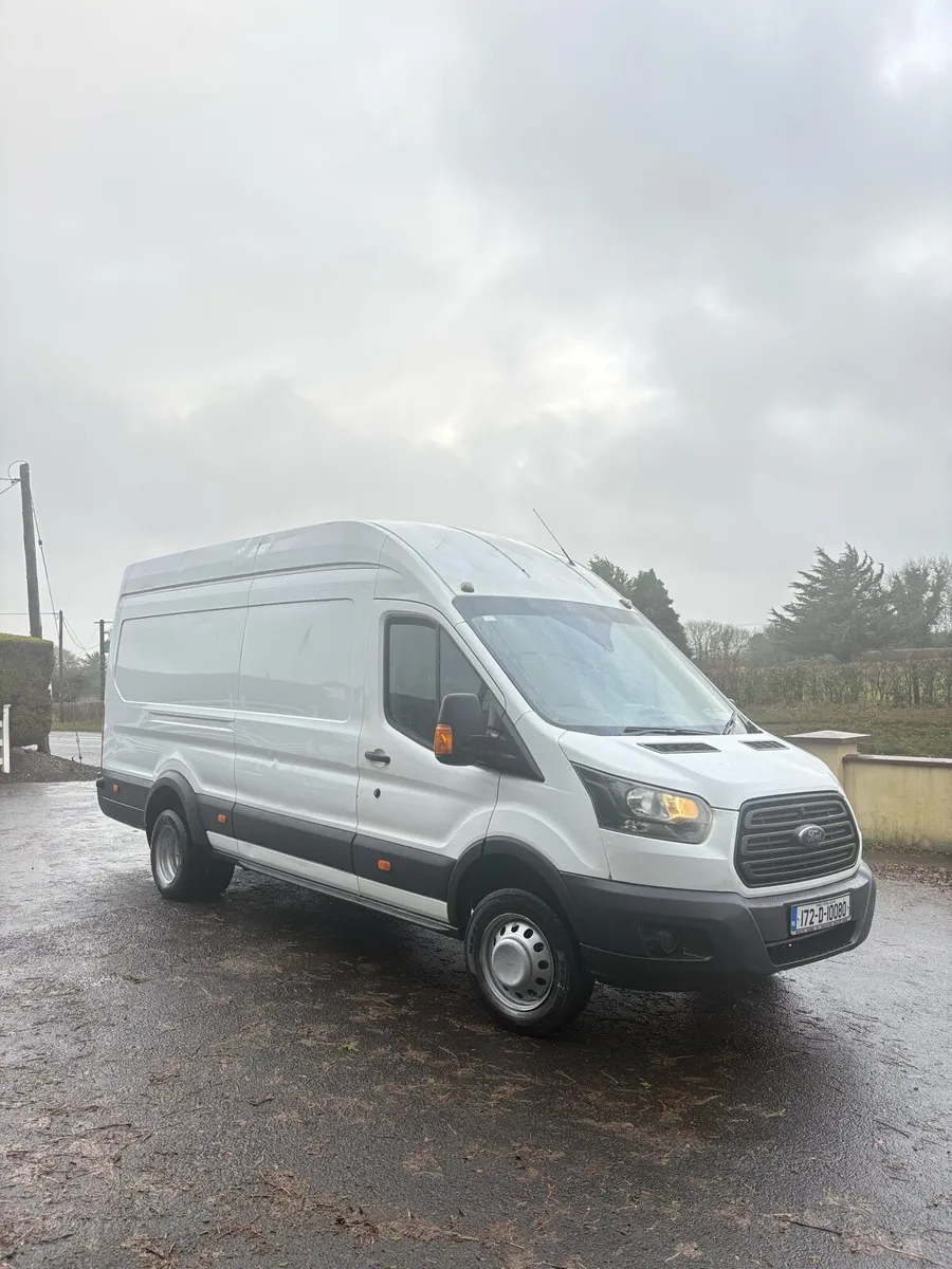 2017 ford transit jumbo twin wheel 1 owner - Image 1