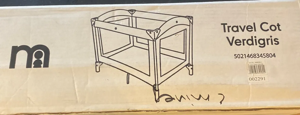 Travel cot - Image 1