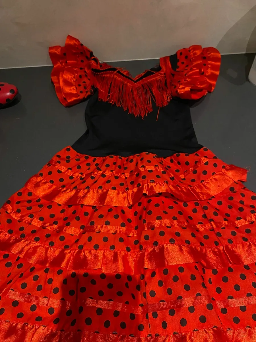 Kids Spanish Dress and Shoes - Image 3