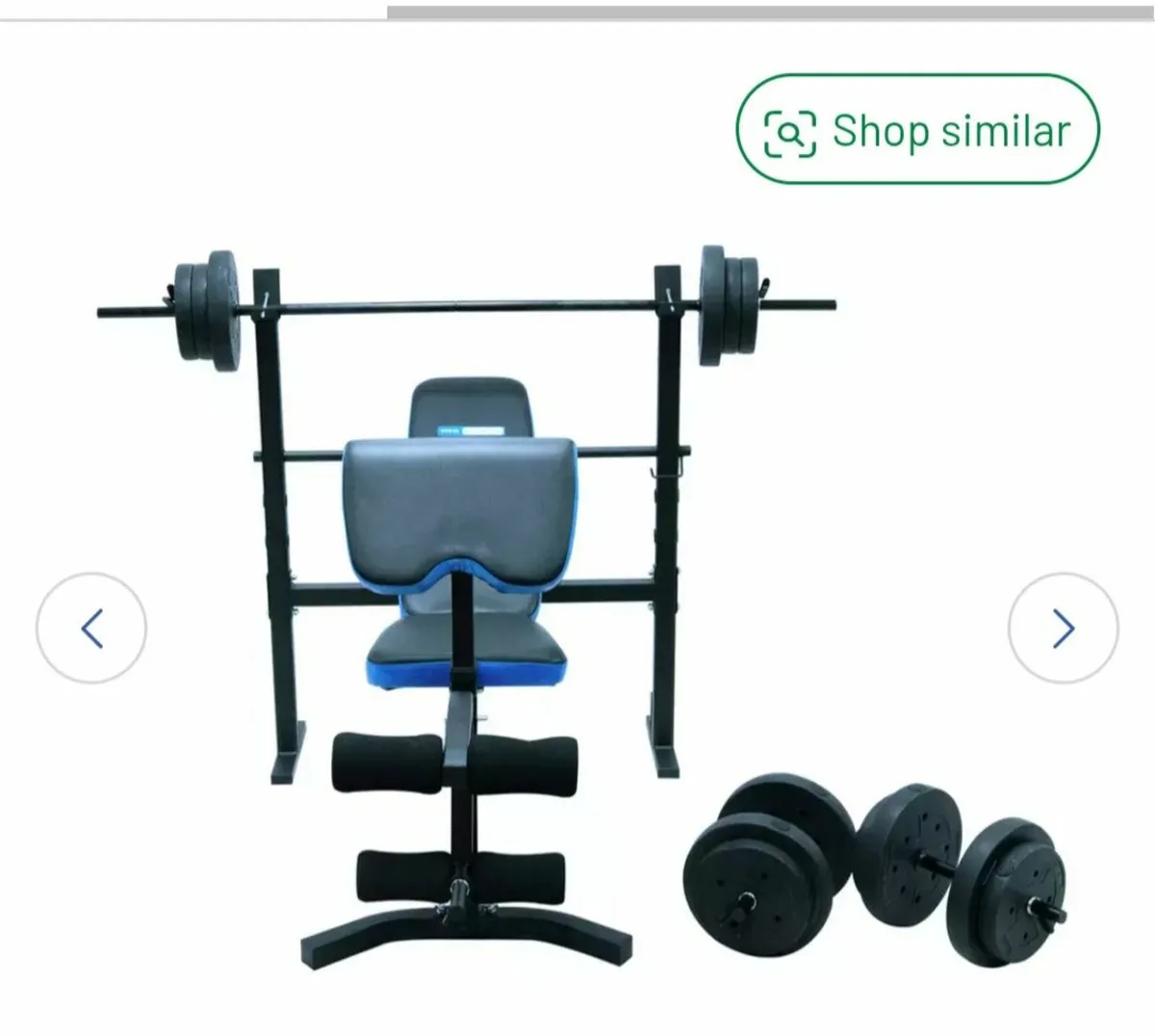 Weight beach  & weight set - Image 3