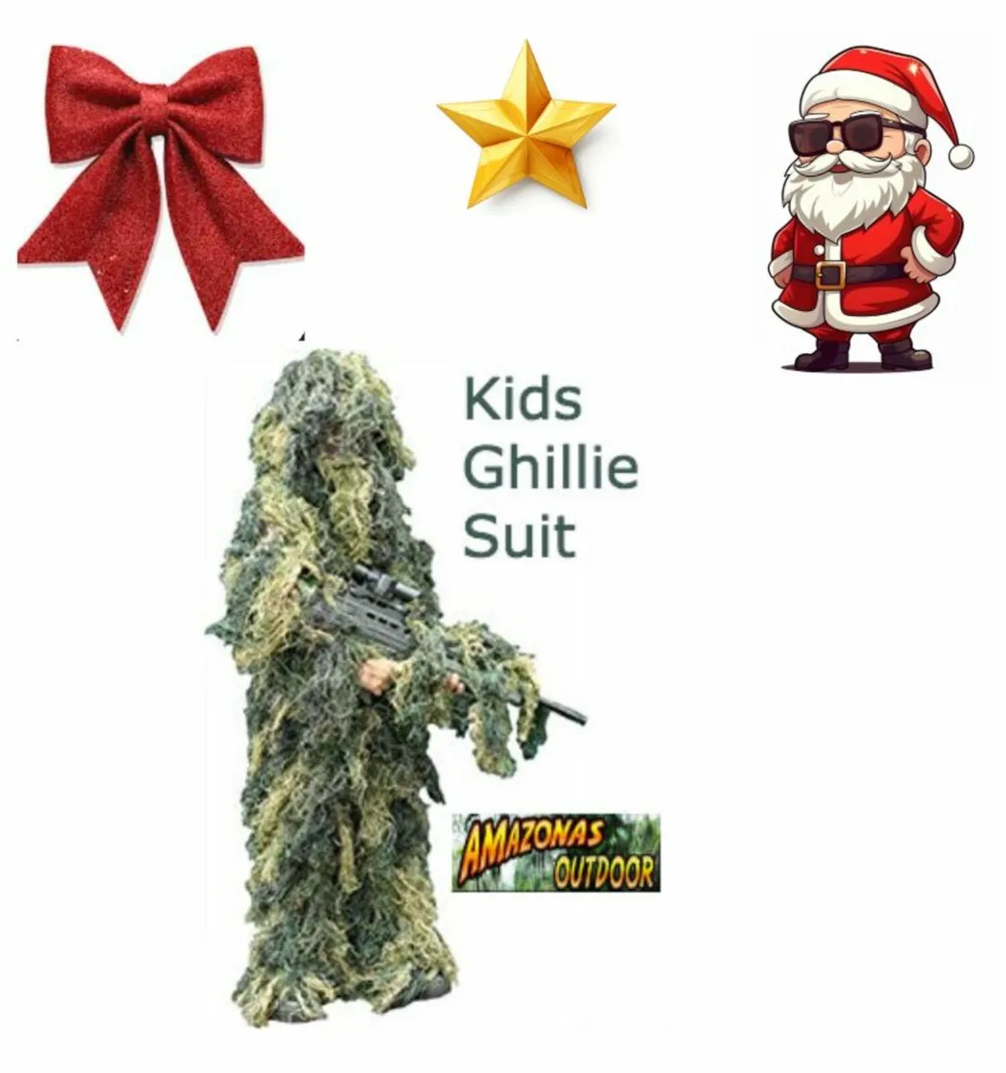 Kids Ghillie Suit