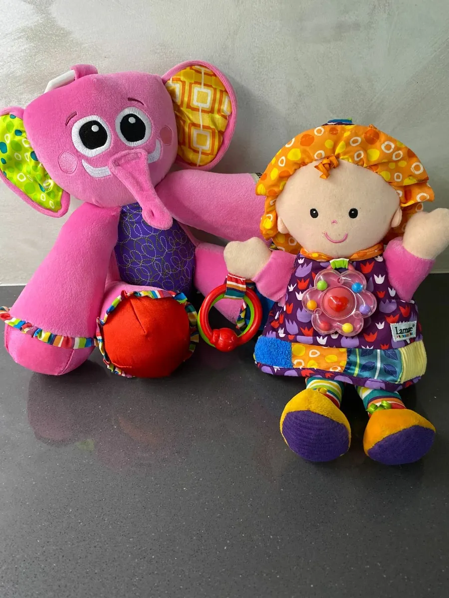 Lamaze Elephant and Doll - Image 1