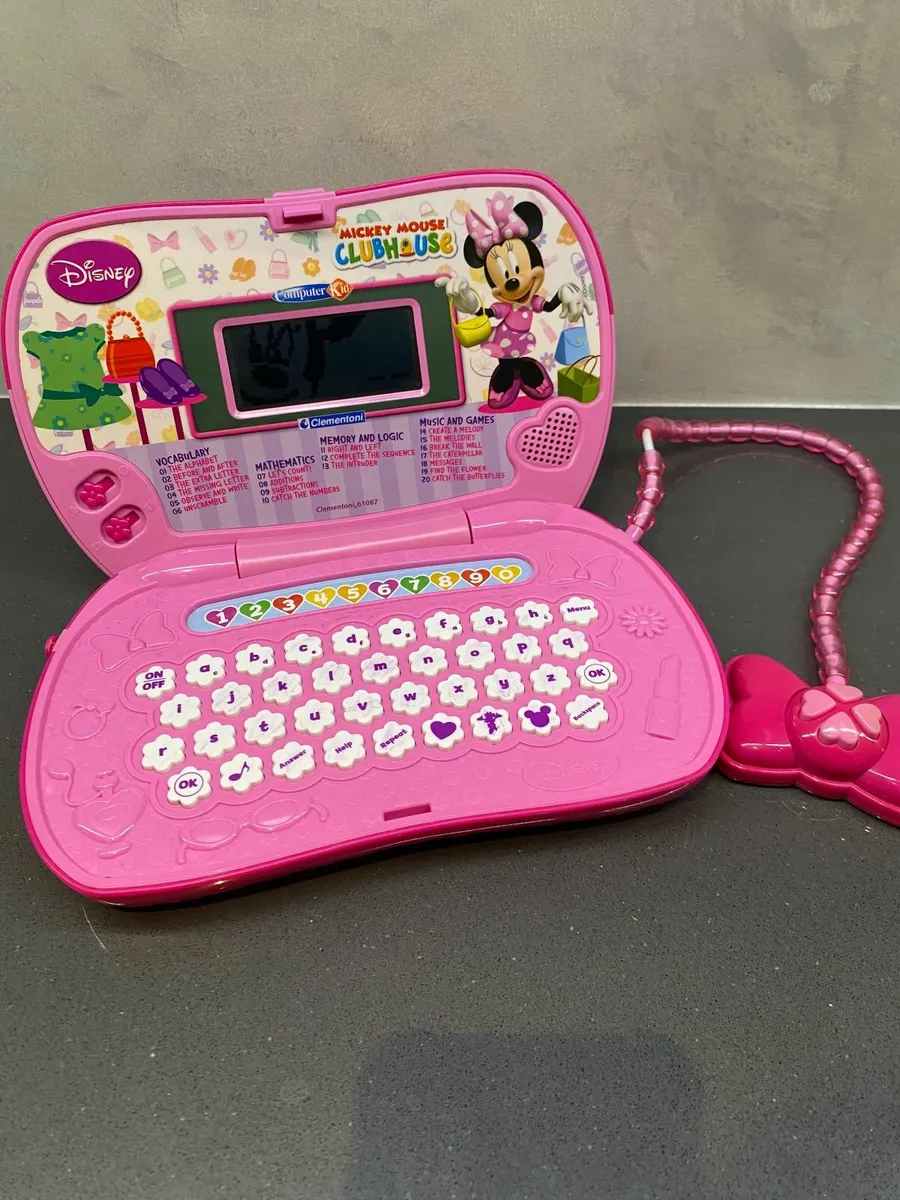 Clementoni Minnie Mouse Kids Laptop - Image 1