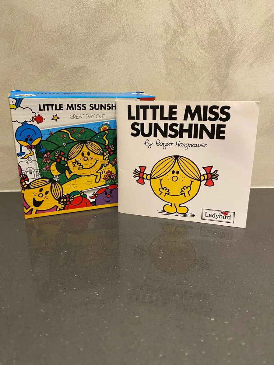 Little Miss Sunshine Book and Puzzle - Image 1
