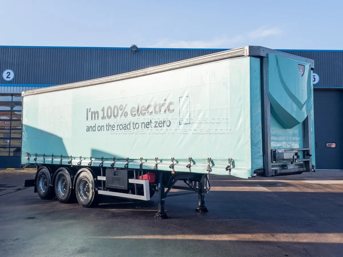 2019 TIGER 33FT TRI AXLE CURTAIN SIDE TRAILER - Image 1