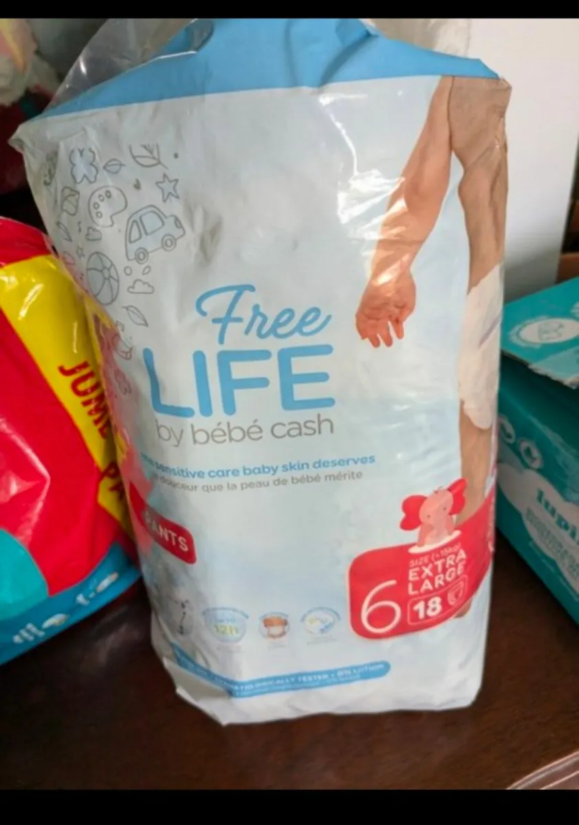 Open size 6/7 nappies - free - Image 3