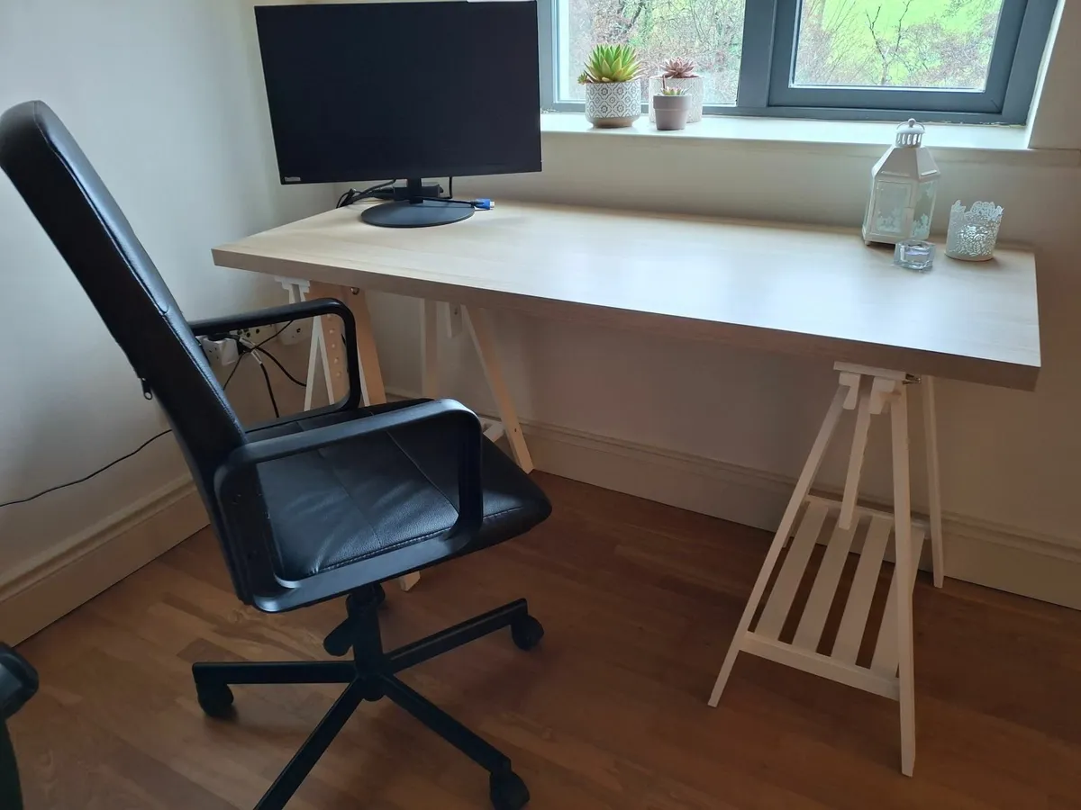 Desk and chair office home - Image 1