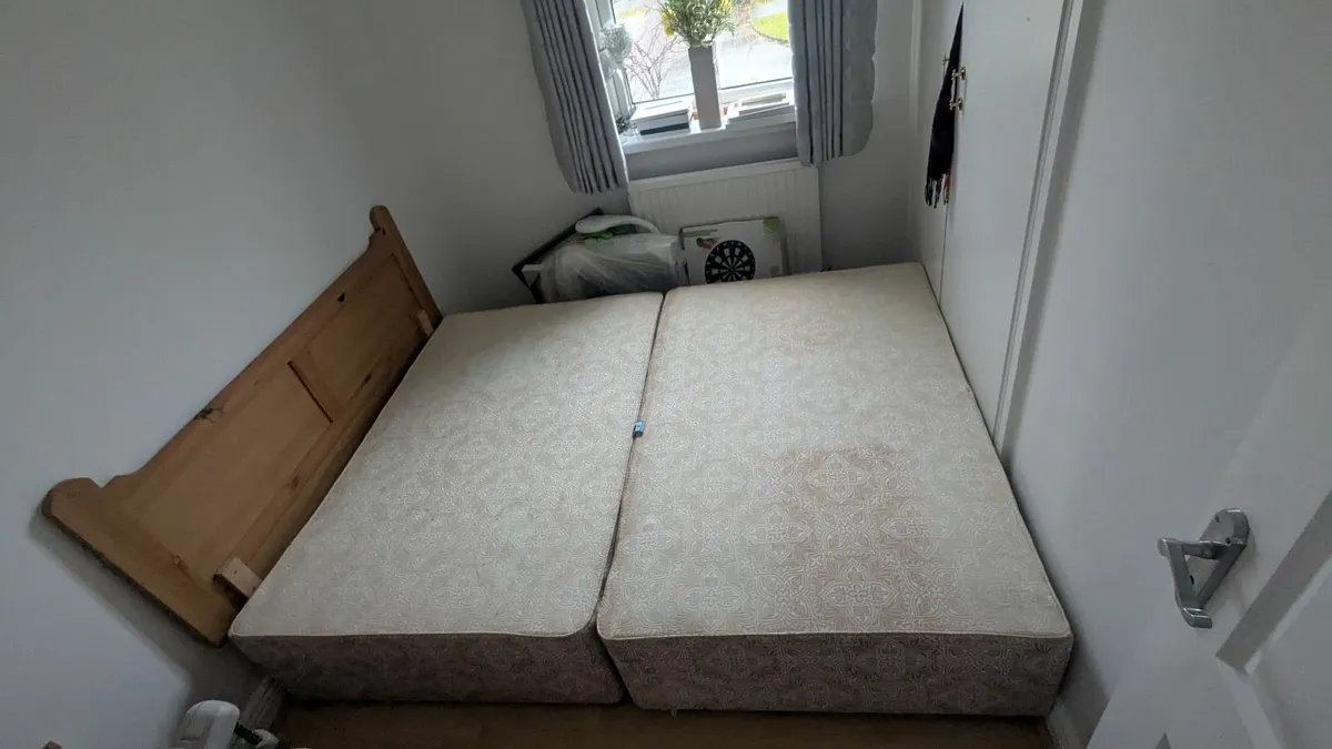 Double Bed and Headboard (no mattress)