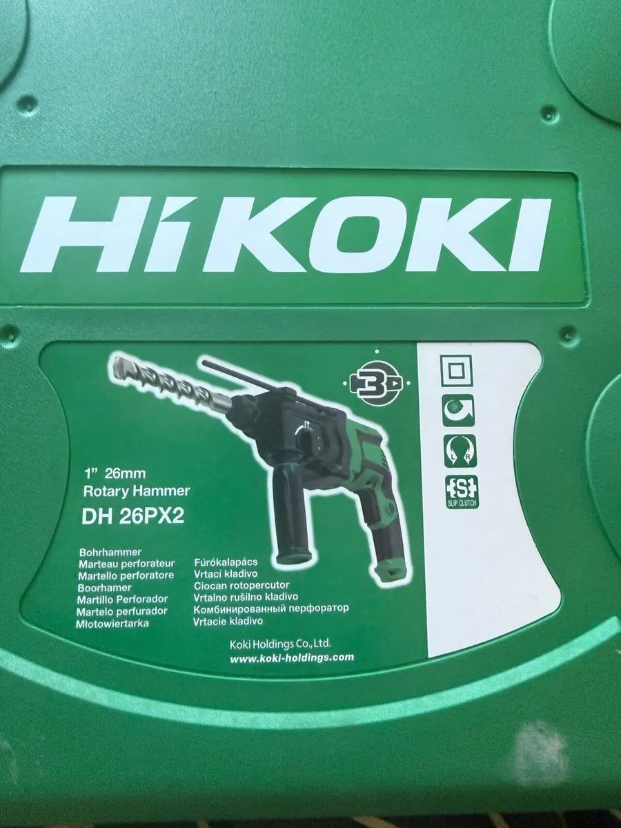 Hikoki DH 26PX2 26mm SDS Hammer Drill - Image 1
