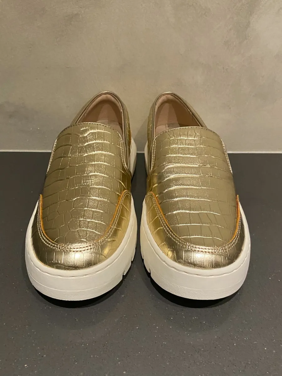 Vionic Womens Gold Shoes Size UK 4.5 - Image 2