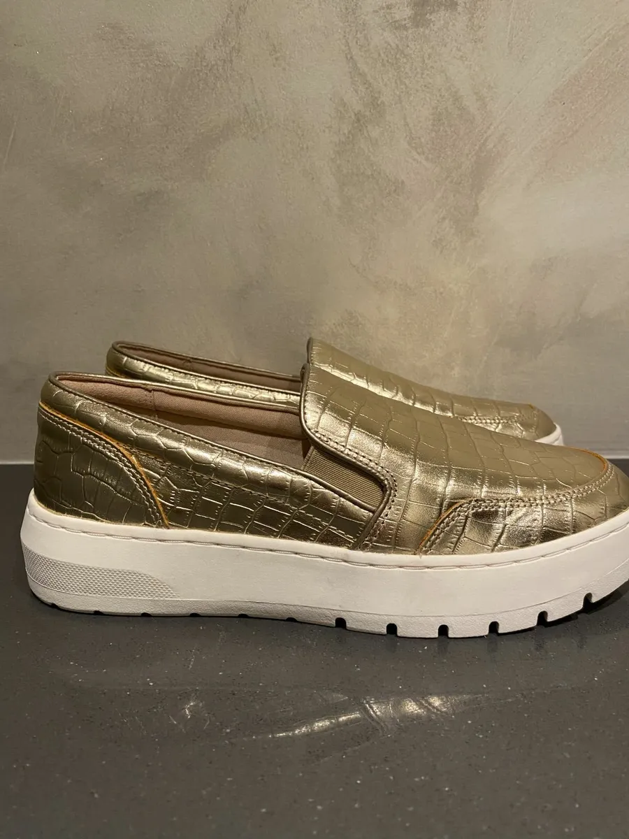Vionic Womens Gold Shoes Size UK 4.5 - Image 4