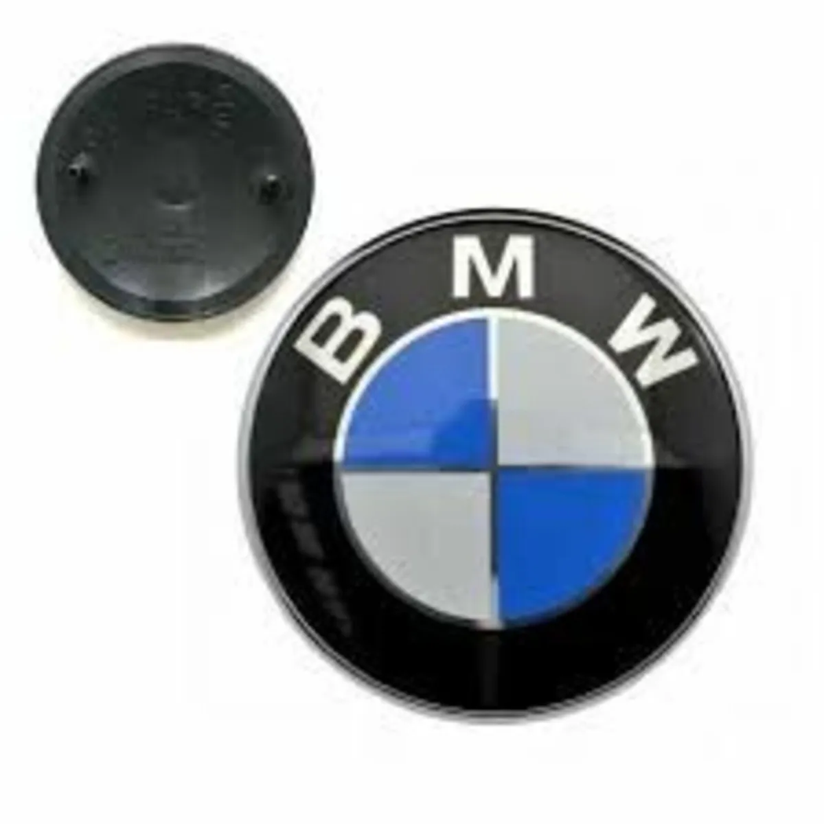 Bmw bonnet hood trunk badge 82mm  Brand new  Packa