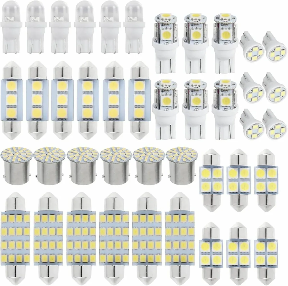 42 Pcs LED Interior Light Kit Car LED Lights Inter - Image 2
