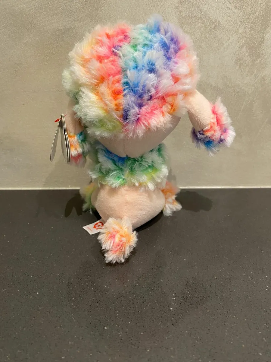 TY Beanie Boo Rainbow Poodle - Image 2