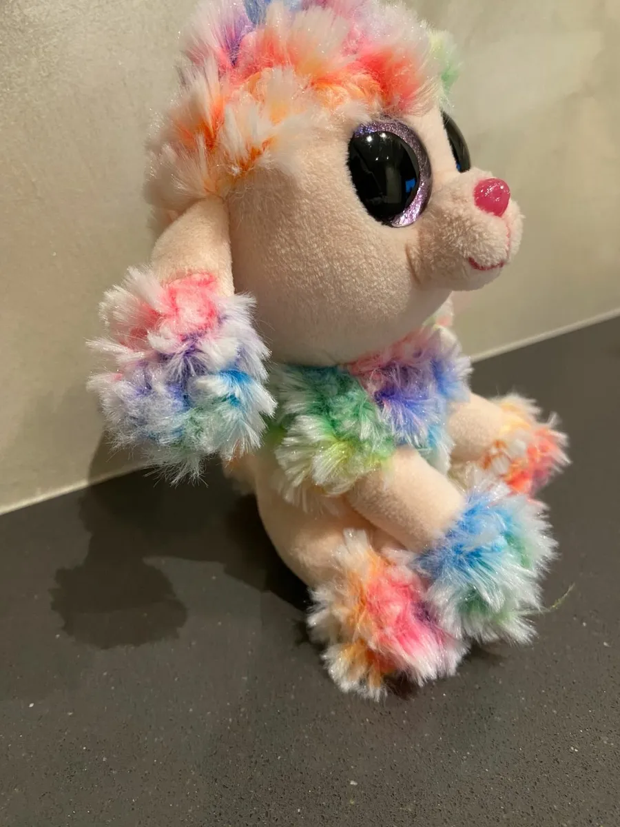 TY Beanie Boo Rainbow Poodle - Image 3