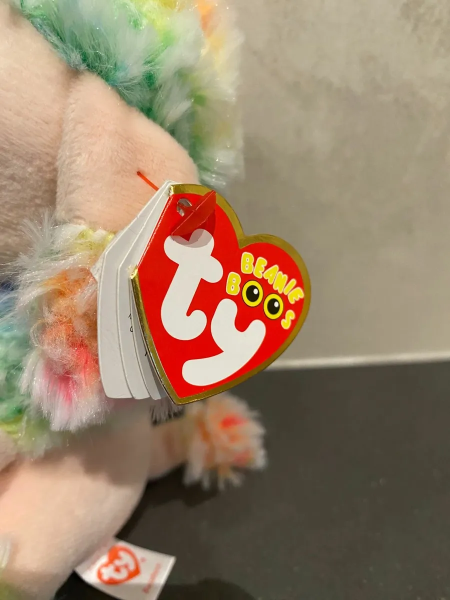 TY Beanie Boo Rainbow Poodle - Image 4