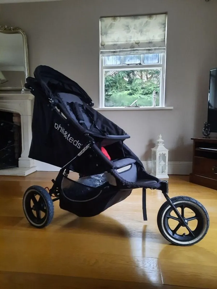 Phil and Teds classic double stroller - Image 1