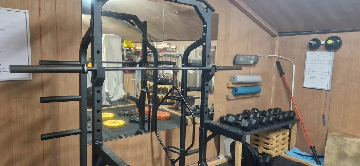 Commercial Rack,Bars,Plates and Bench - Image 1