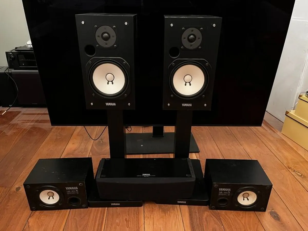 Yahmaha Home Theater Speaker Set: NS10-MT - Image 1