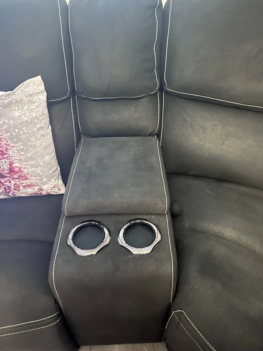 Corner sofa with centre console - Image 4