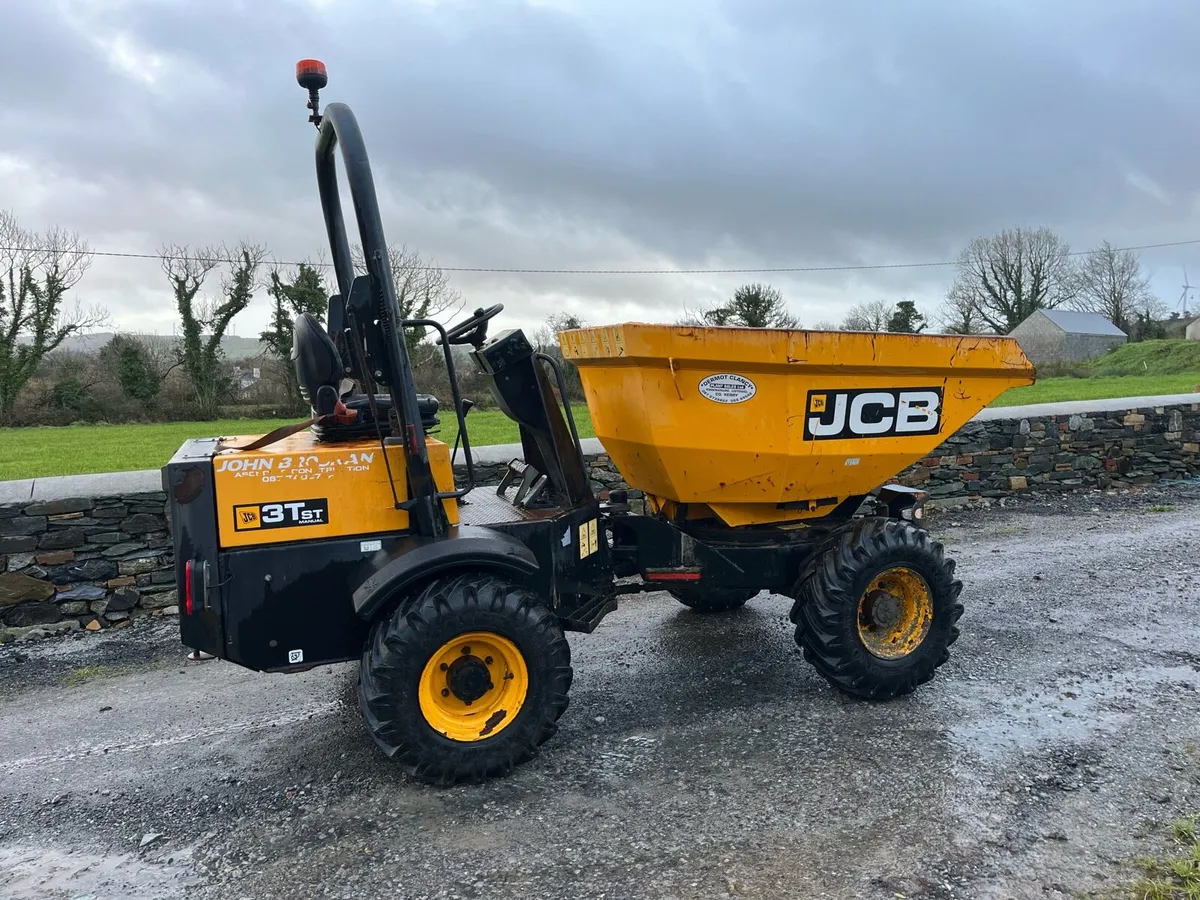JCB 3t swivel dumper - Image 4