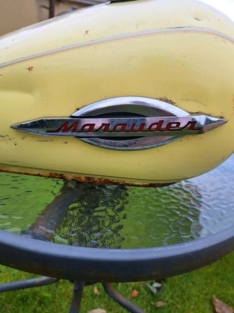 Old motor cycle fuell tank - Image 3