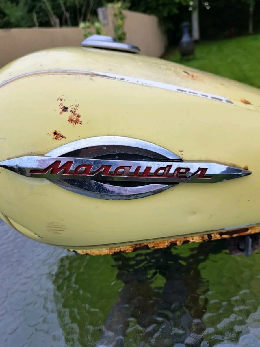 Old motor cycle fuell tank - Image 4