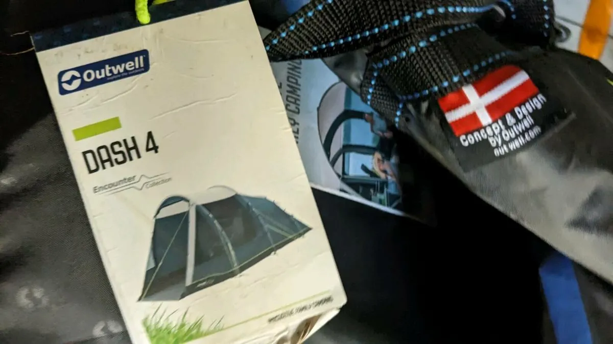 Outwell Dash 4 person tent - Image 3