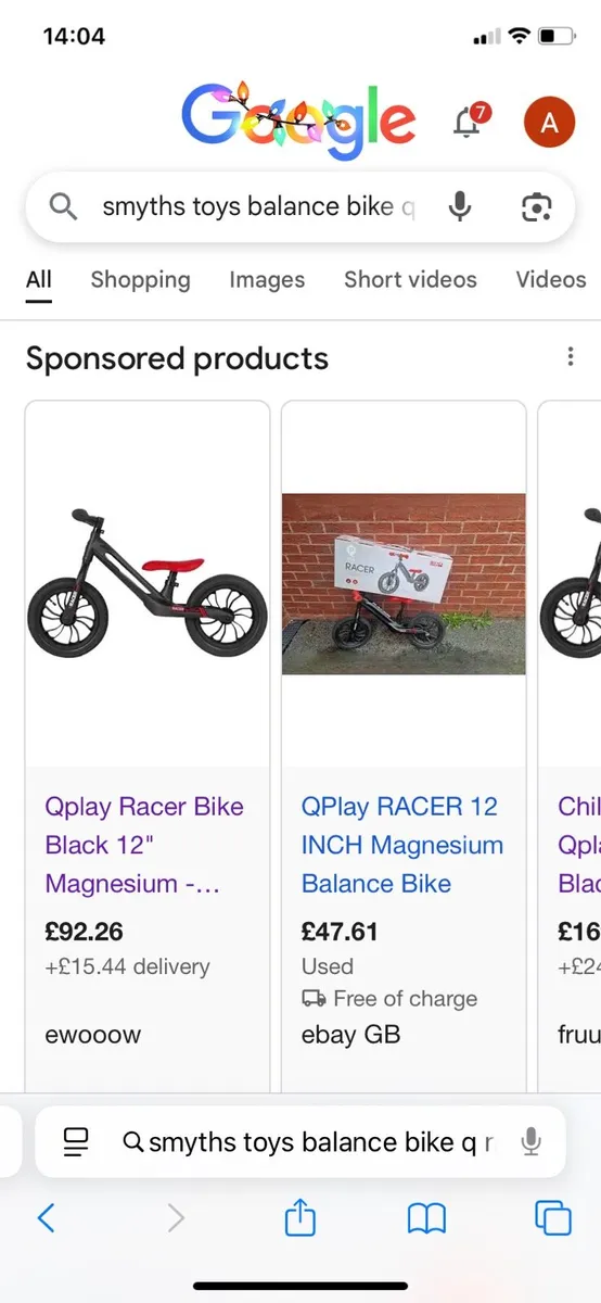 Kid’s magnesium balance bike - Image 4