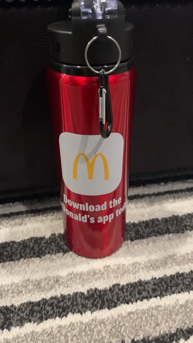NEW McDonalds Water Bottle Flask