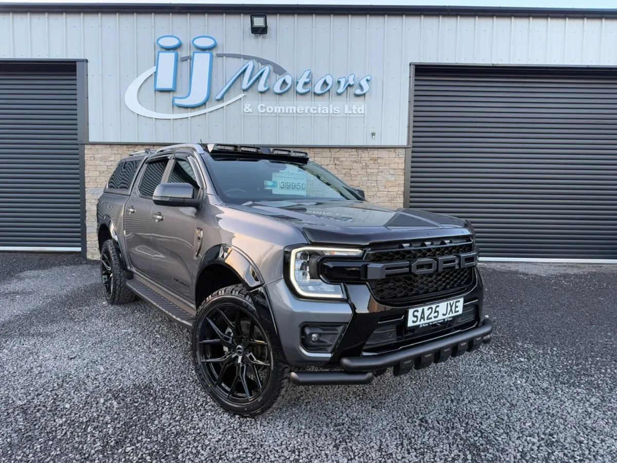 25 FORD RANGER 3 LITRE ECOBLUE V6 WILDTRAK 240BHP - Image 1