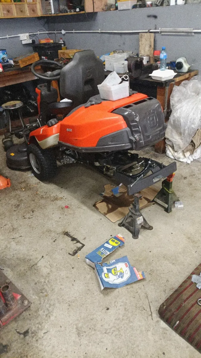 Ride on mower gearbox repairs - Image 1