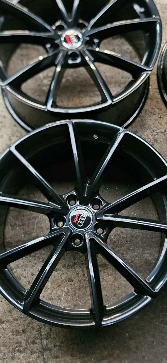Audi alloy wheels - Image 1