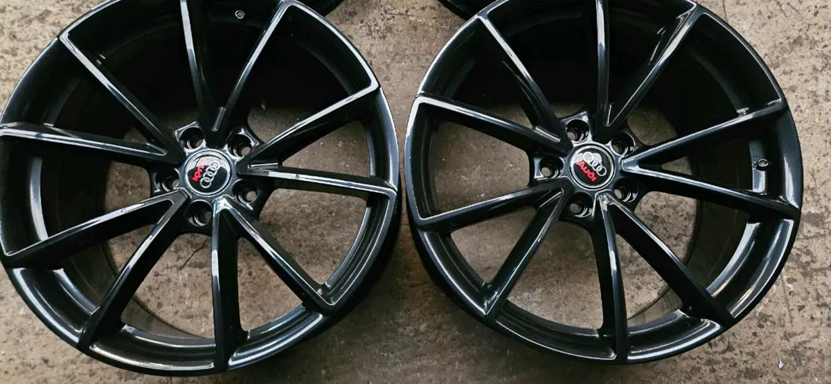 Audi alloy wheels - Image 2