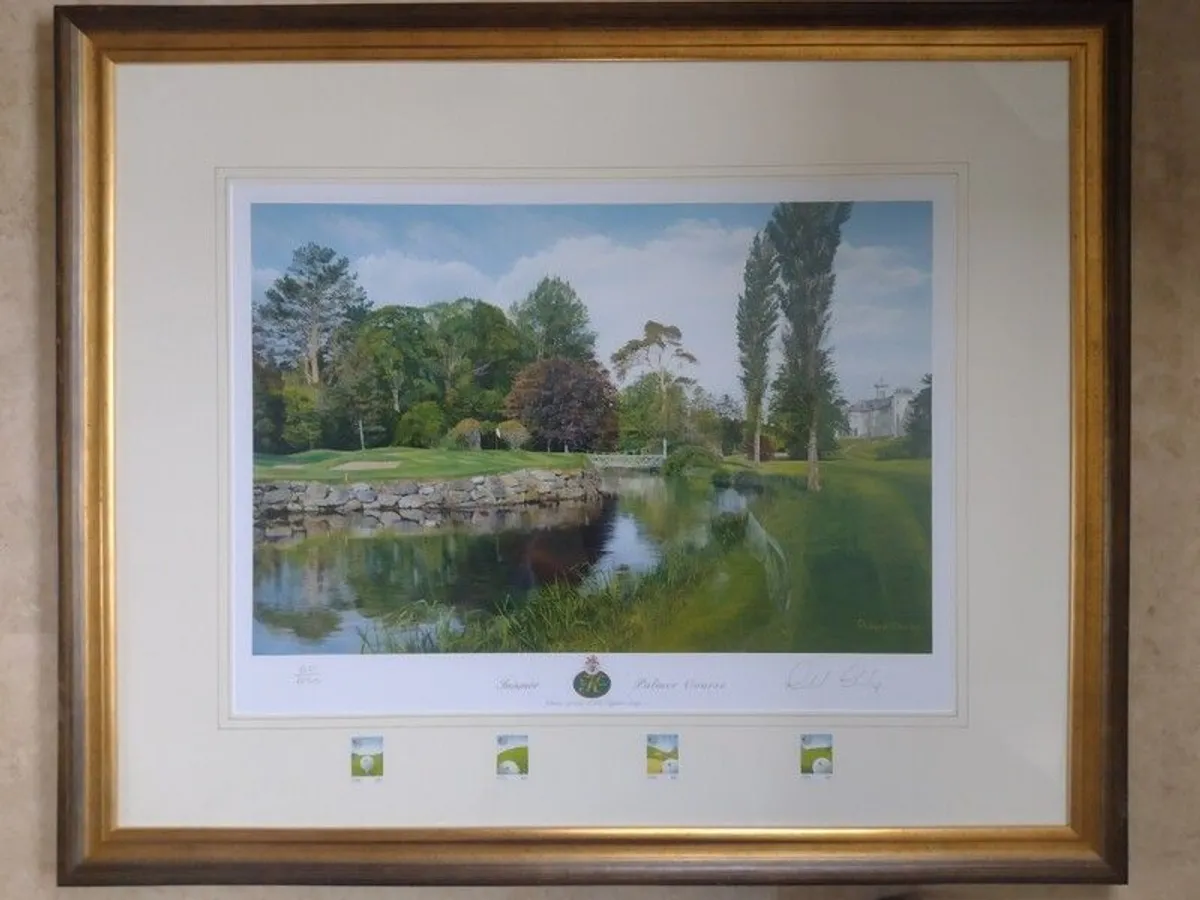 K Club golf print - Image 1